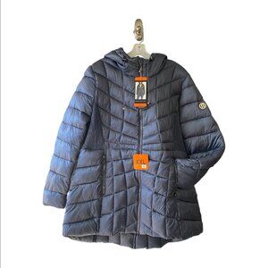 Bernardo Dark Blue Quilted Jacket / XXL